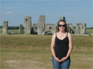 Jocelyn at Stonehenge